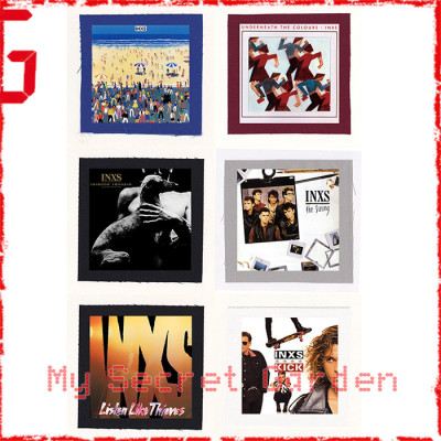 INXS - Shabooh Shoobah, Kick Album Cloth Patch or Magnet Set 